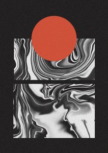 Vörös Nap márványfolyás