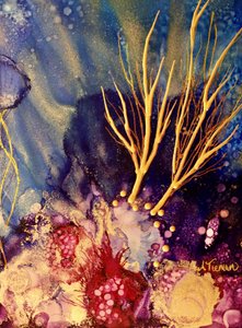 Folyékony arany óceán alkotó: Amy Tieman