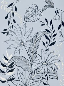 Nyugodt trópusi növényzet