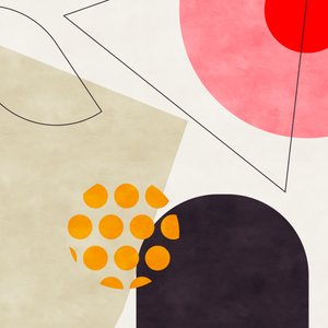 Mid Bauhaus Geometry 8 másolat alkotó: Ana Rut Bre
