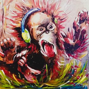 Energikus zene Orangután
