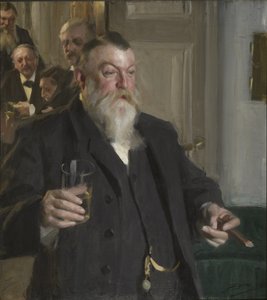 Pirítós az Idun Társaságban alkotó: Anders Leonard Zorn