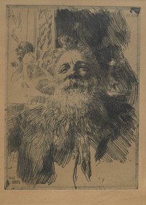 Auguste Rodin alkotó: Anders Leonard Zorn