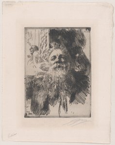 Auguste Rodin alkotó: Anders Leonard Zorn
