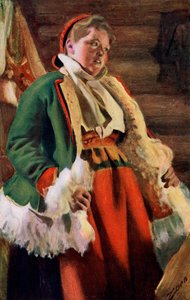 Braskkulla, morói parasztlány, 1911-1912 alkotó: Anders Leonard Zorn