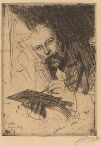 Carl Larsson, 1897. alkotó: Anders Leonard Zorn