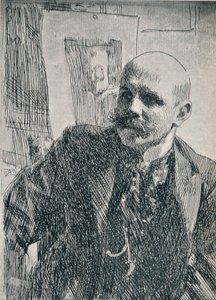 Georg von Rosen gróf 1843-1923, svéd festő, 1893, 1898 alkotó: Anders Leonard Zorn