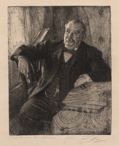 Grover Cleveland alkotó: Anders Leonard Zorn
