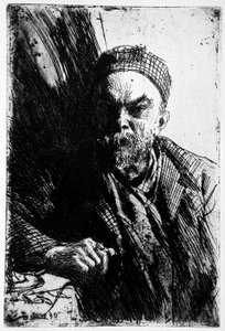 Paul Verlaine alkotó: Anders Leonard Zorn