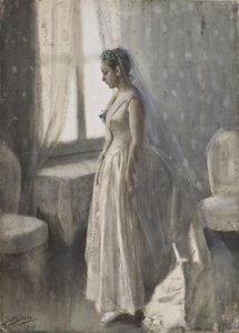 A menyasszony, 1886 alkotó: Anders Leonard Zorn