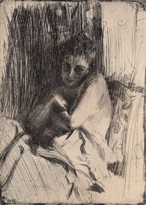A modell, 1880-1906, 1906 alkotó: Anders Leonard Zorn