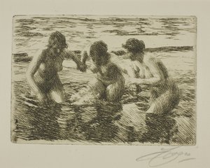 Az Áramlattal szemben alkotó: Anders Leonard Zorn