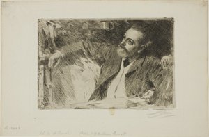 Antonin Proust alkotó: Anders Leonard Zorn