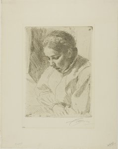 Az Imádságban alkotó: Anders Leonard Zorn