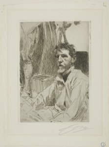 augusztus Szent Gaudens I alkotó: Anders Leonard Zorn