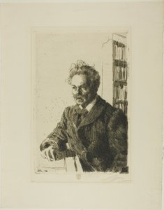 August Strindberg alkotó: Anders Leonard Zorn