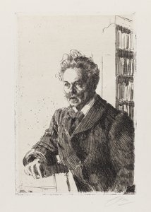 August Strindberg alkotó: Anders Zorn