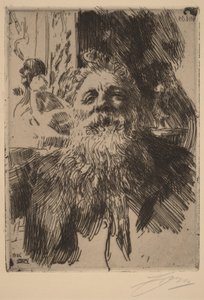 Auguste Rodin alkotó: Anders Zorn