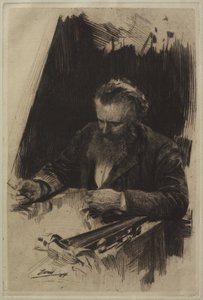 Axel Herman Hägg III alkotó: Anders Zorn