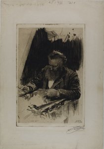 Axel Herman Haig III alkotó: Anders Leonard Zorn