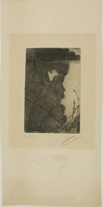Fürdő (Esti) I (Cink marattás) alkotó: Anders Leonard Zorn