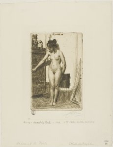 A tűzhely előtt alkotó: Anders Leonard Zorn