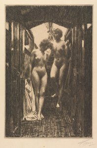 Kabin alkotó: Anders Leonard Zorn