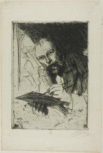 Carl Larsson alkotó: Anders Leonard Zorn