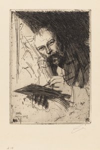 Carl Larsson alkotó: Anders Zorn