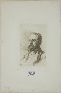Carl Snoilsky alkotó: Anders Leonard Zorn