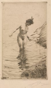 Vízi körök II alkotó: Anders Leonard Zorn
