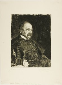 III. Lamont ezredes (mellszobor) alkotó: Anders Leonard Zorn