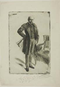 Lamont I. ezredes (teljes hosszban) alkotó: Anders Leonard Zorn
