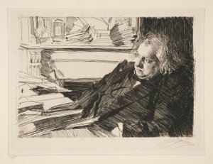 Ernest Renan alkotó: Anders Leonard Zorn