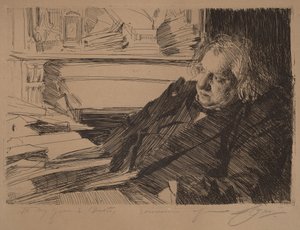 Ernest Renan alkotó: Anders Zorn