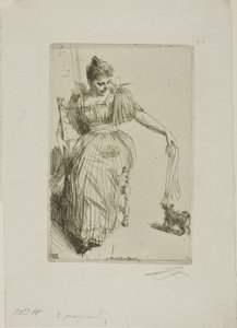 Gerida Hajibarg e alkotó: Anders Leonard Zorn