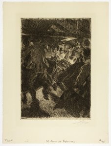 Gopsmor kunyhó alkotó: Anders Leonard Zorn