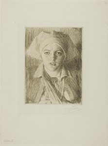 Gulli II alkotó: Anders Leonard Zorn
