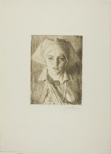Gulli II alkotó: Anders Leonard Zorn