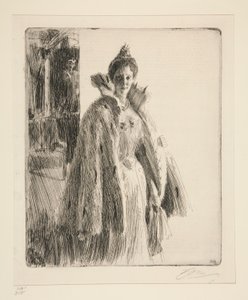 H.R.H. Ingeborg svéd hercegnő II alkotó: Anders Leonard Zorn