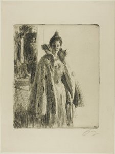H. R. H. Ingeborg svéd hercegnő II alkotó: Anders Leonard Zorn