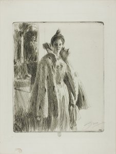 H. R. H. Ingeborg svéd hercegnő II alkotó: Anders Leonard Zorn