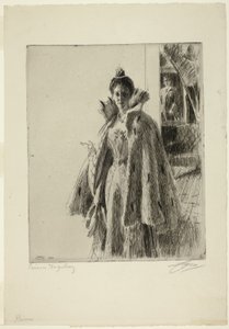 H. R. H. Ingeborg svéd hercegnő I alkotó: Anders Leonard Zorn