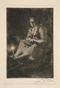 Ida alkotó: Anders Leonard Zorn