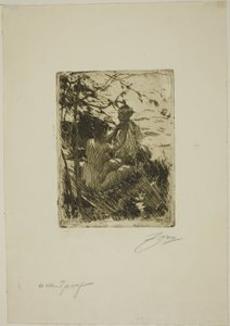 A szabad levegőn alkotó: Anders Leonard Zorn
