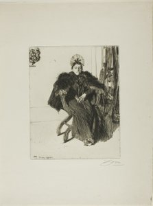 Isabella Gardner alkotó: Anders Leonard Zorn