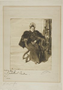 Isabella Gardner alkotó: Anders Leonard Zorn