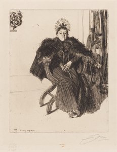 Isabella Gardner alkotó: Anders Zorn