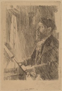 J. B. Faure alkotó: Anders Leonard Zorn