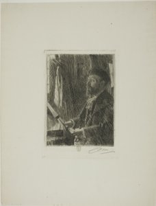 J. B. Faure alkotó: Anders Leonard Zorn